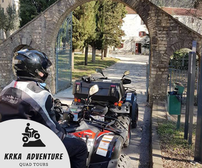 Krka Adventure, Narodni park Krka: quad izlet za 2
