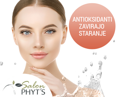 Kozmetični salon Phyt's: nega obraza z antioksidanti
