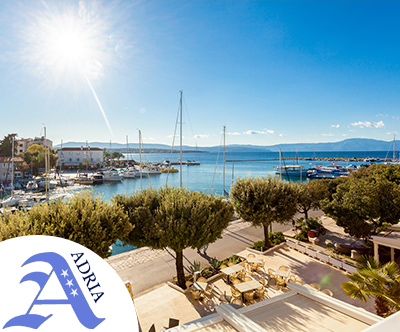Hotel Adria 3*, Malinska, Krk: poletne počitnice