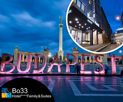 Bo33 hotel 4*, Budimpešta: družinski oddih