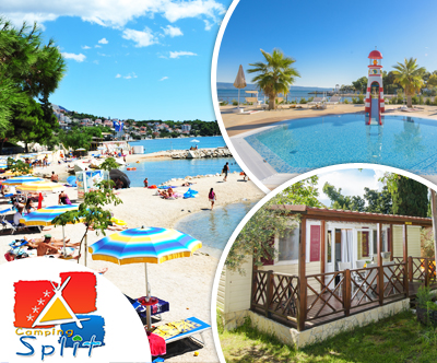Camping Stobreč Split: mobilna hiška Comfort