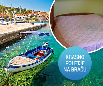 Apartma Matulić 3* na Braču: oddih za 2