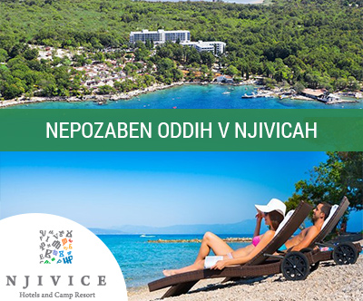 Hotel Beli Kamik 3*, Njivice: družinske počitnice