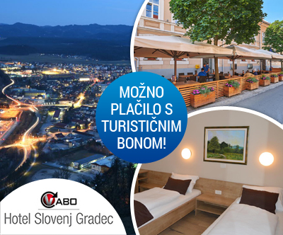 Hotel Slovenj Gradec 3*: turistični bon