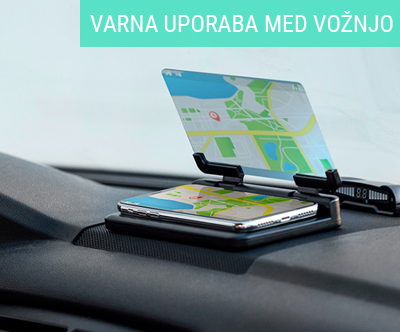 Stojalo za mobilni telefon z ogledalom