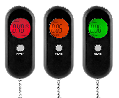 Žepni digitalni alkotester za večkratno uporabo