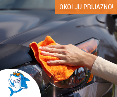 Pralko: čiščenje vozila brez vode