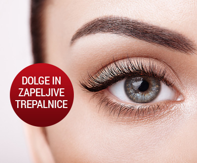 Kozmetični salon Oaza lepote: podaljševanje trepalnic