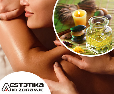 Klasicna masaža celega telesa z oljem po izbiri