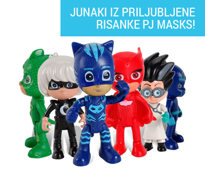 Komplet 6 figuric iz risanke PJ Masks - Pižamarji