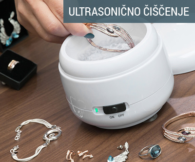 Ultrasonicni cistilnik nakita InnovaGoods Gadget Tech