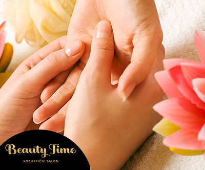 Estetska SPA manikira v salonu Beauty Time