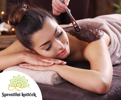 Salon Sprostilni kotiček: čokoladna masaža, 60 min