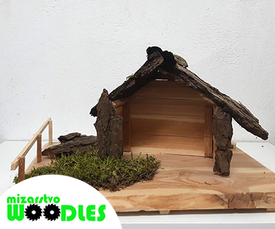 Mizarstvo Woodles: unikatne lesene jaslice