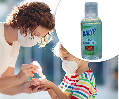 5x antibakterijsko gel razkužio za roke Kalyp (50 ml)