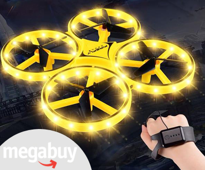 Inovativni mini dron s pametno zapestnico