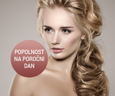 Frizirnicia Moni: urejanje las za poroko