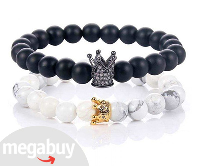 KingStar&QueenStar komplet zapestnic za pare