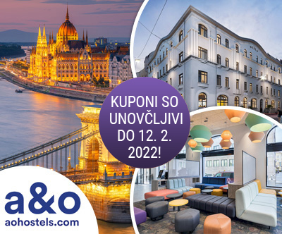 A&O hostel, Budimpešta: super cena za 3-dnevni oddih 