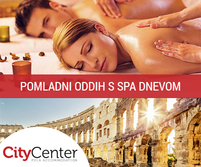 Pula City Center Accommodation 4*: oddih in spa day