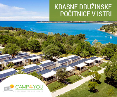 Lanterna Premium Camping Resort 4*: mobilna hišica