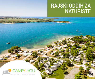 Naturistično naselje Solaris: mobilne hišice Naturistično naselje Solaris: mobilne hišice