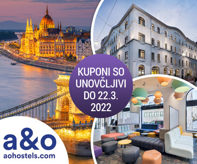 A&O hostel, Budimpešta: super cena za 4-dnevni oddih za
