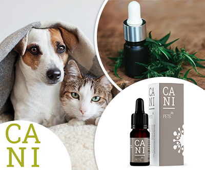 Cani Pets 2% CBD kapljice za male živali (10ml)