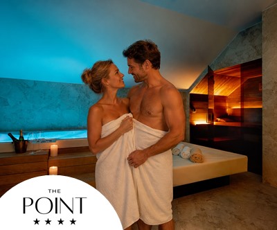 Wellness The Point: savna, whirlpool, razvajanje