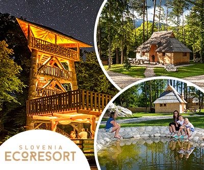 Slovenia Eco resort, glamping hiške: oddih v naravi