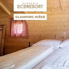 Slovenia Eco resort, glamping hiške: oddih v naravi