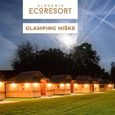 Slovenia Eco resort, glamping hiške: oddih v naravi