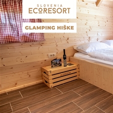 Slovenia Eco resort, glamping hiške: oddih v naravi